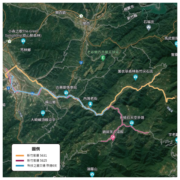 聯外公車客運介紹圖